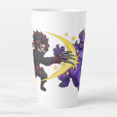 Claw Strike Ninja vs Monster Chibi Anime RPG Game  カフェラテマグ (正面)