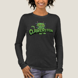 Clawenstein Green Halloween Cat トライブレンドTシャツ