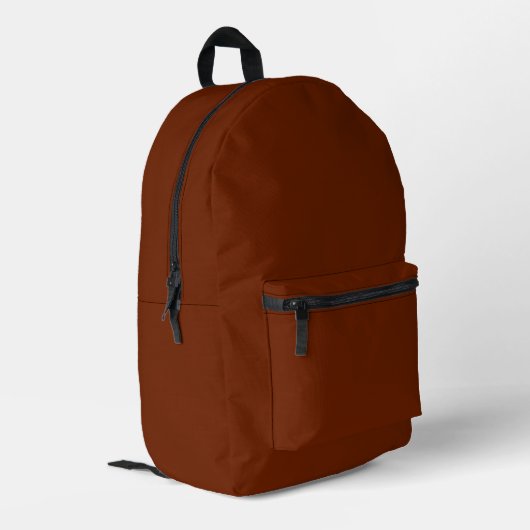 Clay Brown Backpack  プリントバックパック (裏面左端)
