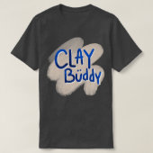 Clay buddy tシャツ (デザイン正面)