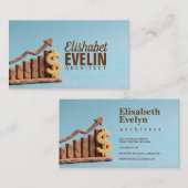 Clay-Crafted Financial Progress 名刺 (正面/裏面)