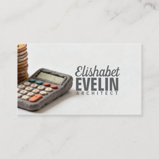 Clay-Crafted Financial Tools 名刺 (正面)