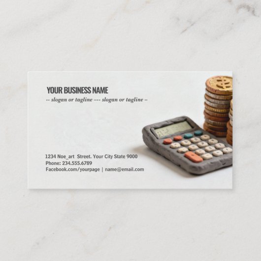 Clay Finance: Calculating Success 名刺 (裏面)