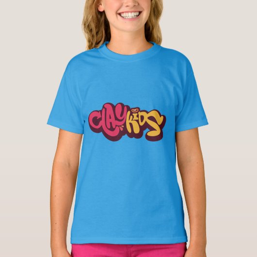 Clay Kids - Chica Tシャツ (正面)