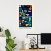 Clay & Pots Poster Midcentury Ceramic Art Print – ポスター (ホームオフィス)