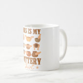 Clay Pottery Artist コーヒーマグカップ (正面右)