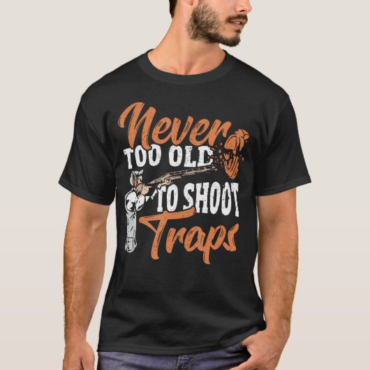 Clay Sport Trapshooting Trap Shooter Trap Shooting Tシャツ (正面)