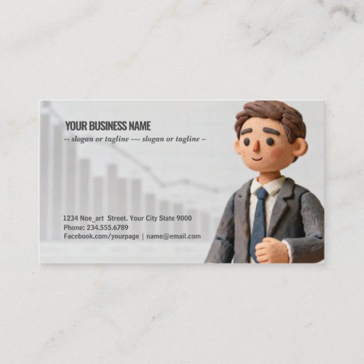 Clay Success: Business Progress in View 名刺 (裏面)