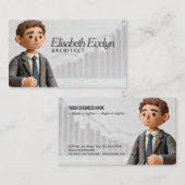 Clay Success: Business Progress in View 名刺 (正面/裏面)