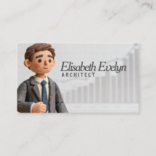 Clay Success: Business Progress in View 名刺 (正面)