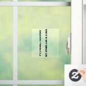 Claysステッカー ウィンドウサイン (ホーム)