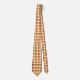 Claystone and Morning Mist Plaid Neck Tie ネクタイ