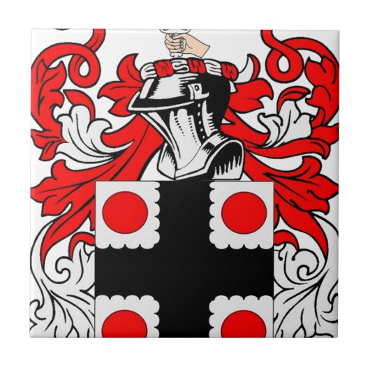 Claytonの紋章付き外衣 タイル (正面)