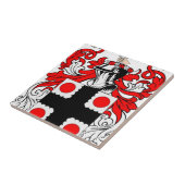 Claytonの紋章付き外衣 タイル (側面)