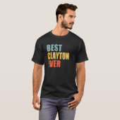Clayton Best Ever Clayton Tシャツ (正面フル)