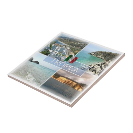 CLB013 TROPEA，カラブリア，イタリア， タイル (側面)