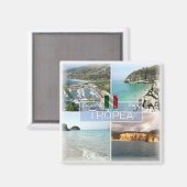 CLB014 TROPEA – カラブリア – イタリア – 冷蔵庫 マグネット (正面/裏面)