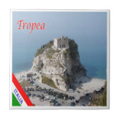 CLB019 TROPEA,カラブリア,イタリア, タイル (正面)