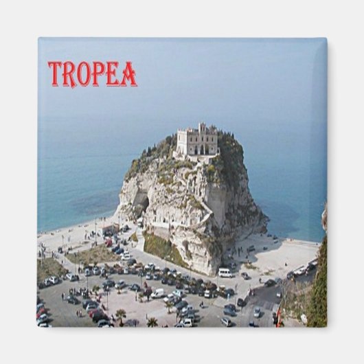 CLB020 TROPEA, Calabria，イタリア，冷蔵庫 マグネット (正面)