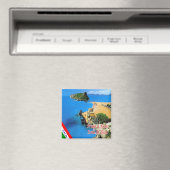 CLB024 PRAIA A MARE, Dino Island，イタリア，冷蔵庫 マグネット (インサイチュ (食洗機))