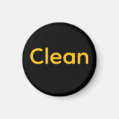 CLEANロゴ食器洗浄機 マグネット (正面)