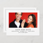 CLEAN 1 Photo日付はがきを保存 案内ポストカード (正面/裏面)