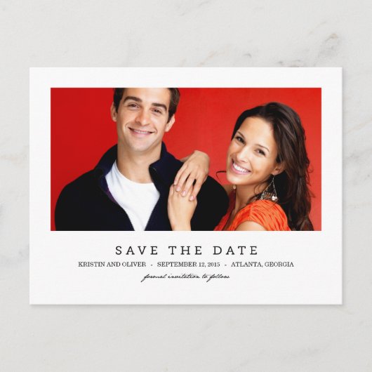 CLEAN 1 Photo日付はがきを保存 案内ポストカード (正面)