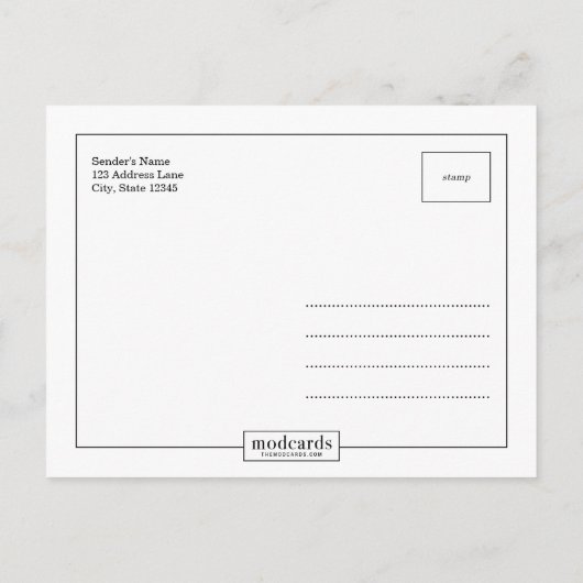 CLEAN 2写真ポストカードを保存 案内ポストカード (裏面)