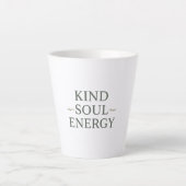 Clean and Simple "Kind Soul Energy" カフェラテマグ (正面)