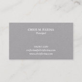 Clean Architect's Business Card 名刺 (正面)