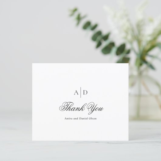 Clean Black and White Budget 結婚's Thank You (スタンド正面)