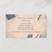 Clean Bookkeeping Office Branding 名刺 (裏面)