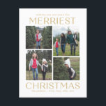 Clean Collage無地の Christmasはがき シーズンポストカード<br><div class="desc">こ祝ことベリモダンーベリスタイリッシュースウィートからのカードでシーズン。文房具や贈り物はスタイリッシュberryberrysweet.comをご覧くパーソナライズされたださい！</div>