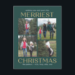 Clean Collage無地の Christmasはがき シーズンポストカード<br><div class="desc">こ祝ことベリモダンーベリスタイリッシュースウィートからのカードでシーズン。文房具や贈り物はスタイリッシュberryberrysweet.comをご覧くパーソナライズされたださい！</div>