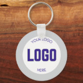 Clean Company Businessの両面ロゴ キーホルダー (正面)