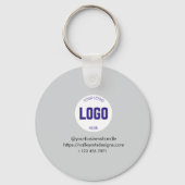 Clean Company Businessの両面ロゴ キーホルダー (裏面)