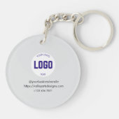 Clean Company Businessの両面ロゴ キーホルダー (裏面)