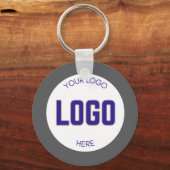 Clean Company Businessの両面ロゴ キーホルダー (正面)