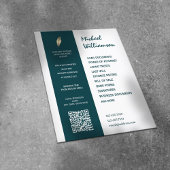 Clean corporate style notary チラシ