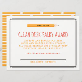 Clean Desk Feary Award 招待状