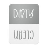 Clean | Dirty Dishwasher Magnet Sign マグネット (縦)