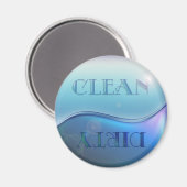 Clean Dirty Soap Dishwasher Magnet マグネット (正面/裏面)