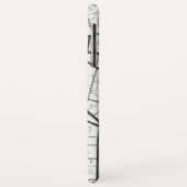 CLEAN HARVARD UNIVERSITYマサチューセッツ州概要地図 Case-Mate iPhoneケース (裏面/左)