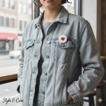 Clean Heart Accent Pin for Everyday Fashion 缶バッジ<br><div class="desc">Add subtle charm to your outfit with this clean heart accent pin. Perfect for daily wear,  its minimalist design complements any style effortlessly. Whether on a bag,  jacket,  or hat,  this polished pin brings a touch of love and elegance to your everyday fashion.</div>