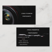 Clean Layout Horizontal Freelance Wedding Videogra 名刺 (正面/裏面)
