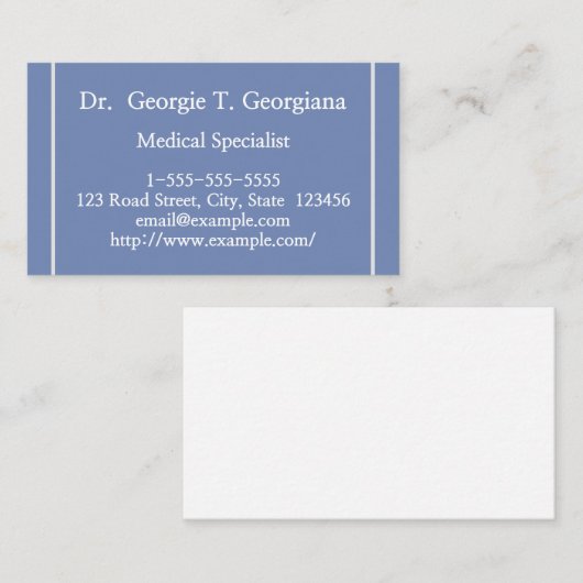 Clean Medical Specialist名刺 名刺 (正面/裏面)