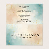 Clean Minimal Custom Family Name | 5-Minute Edit 名刺 (外部フラット)