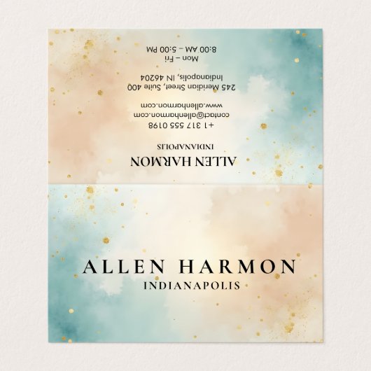 Clean Minimal Custom Family Name | 5-Minute Edit 名刺 (外部フラット)