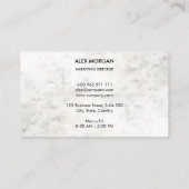 Clean Minimal | Custom Logo | 5-Minute Edit 名刺 (裏面)