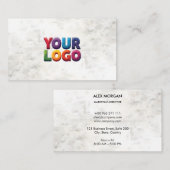 Clean Minimal | Custom Logo | 5-Minute Edit 名刺 (正面/裏面)